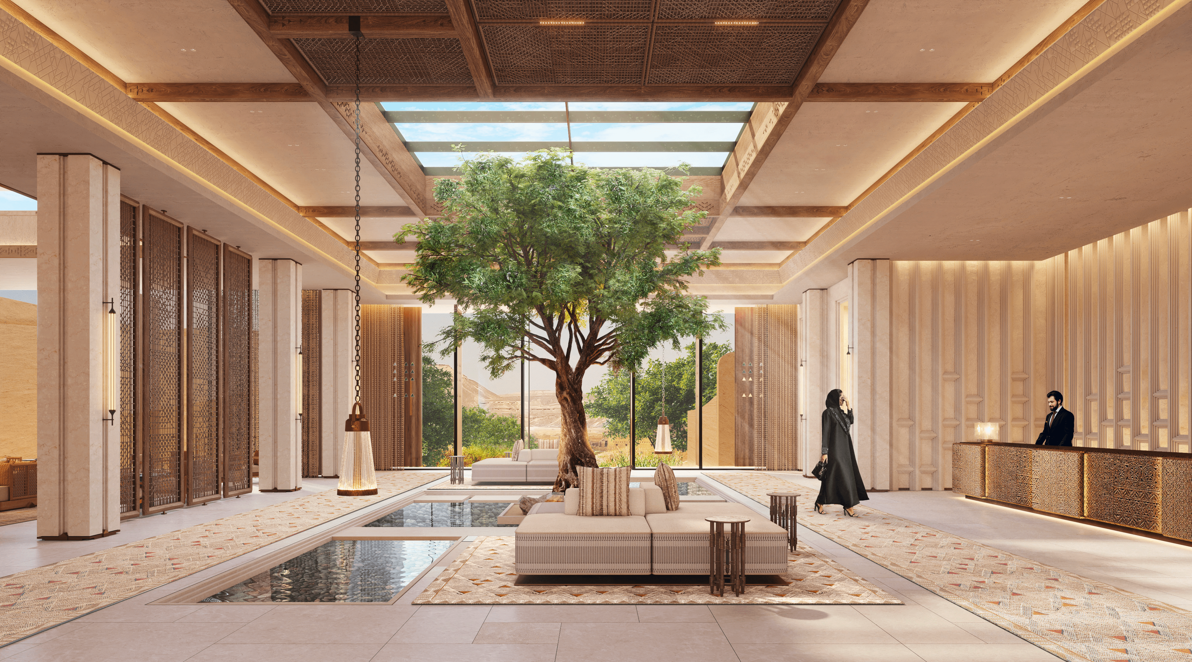 خدمات راقية في أحضان الطبيعة